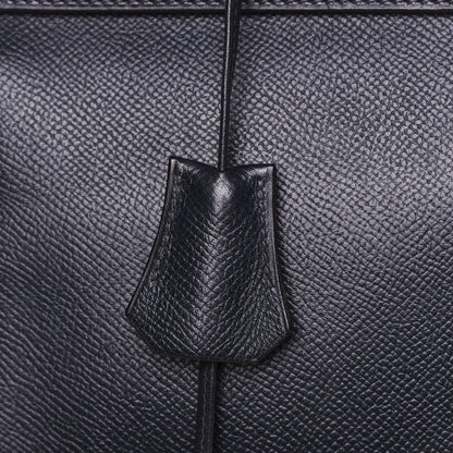Hermes Courchevel Kelly Retourne 35 Bleu Marine 29 of 44