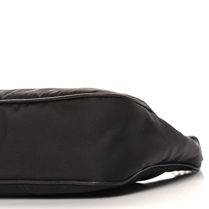 Prada Tessuto Nylon Saffiano Re-Edition 2005 Shoulder Bag Cacao 9 of 10