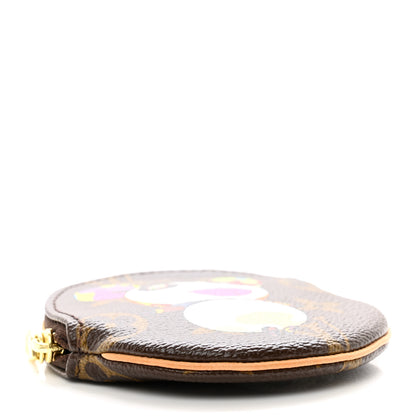 Louis Vuitton Monogram Panda Round Coin Purse 4 of 6