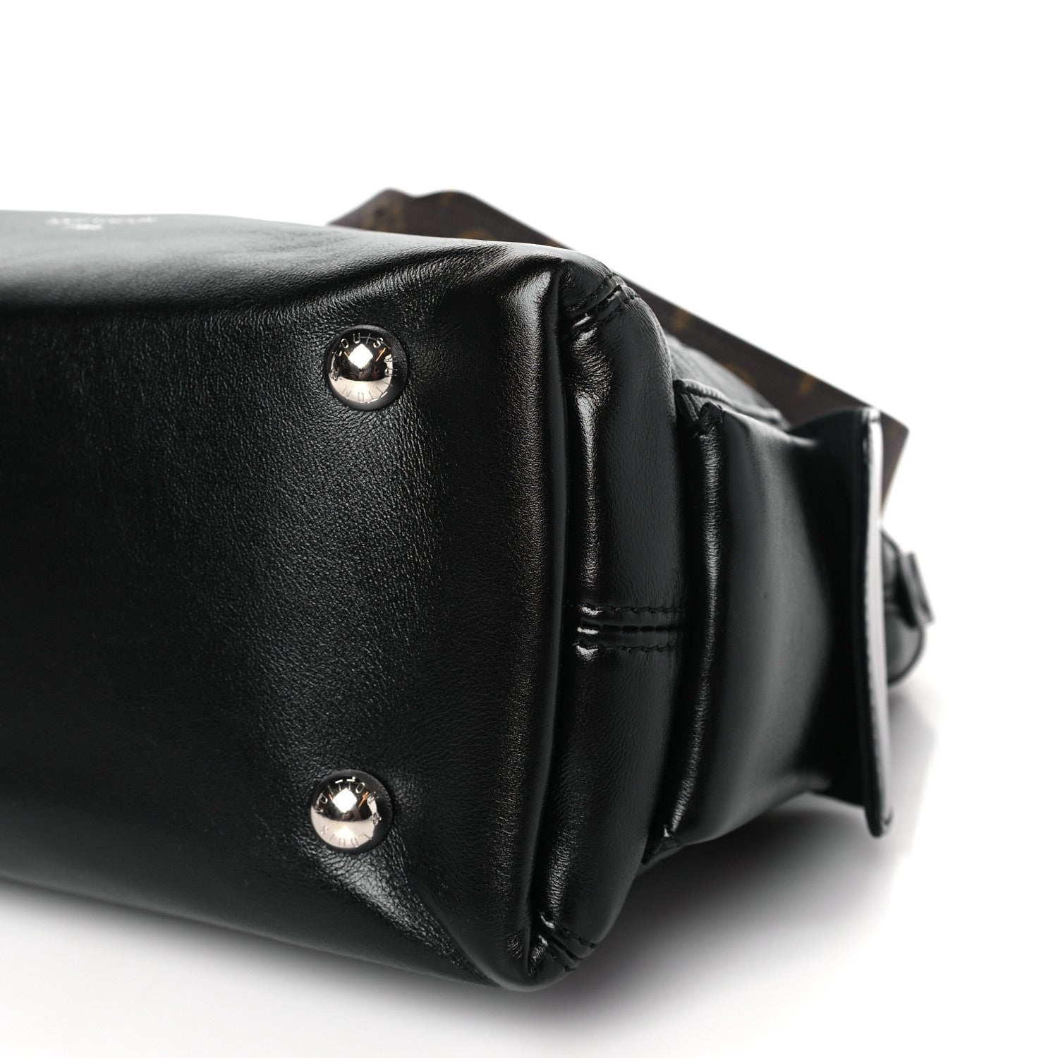 Louis Vuitton Lambskin CarryAll Cargo Vibe PM Black 8 of 9