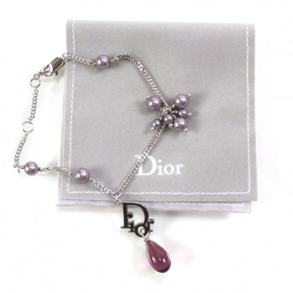 Christian Dior Silver Pearl Charm Bracelet 5 of 5