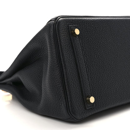 Hermes Togo Birkin 30 Black 9 of 13