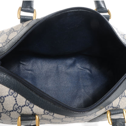 Gucci Monogram Web Boston Navy 5 of 8