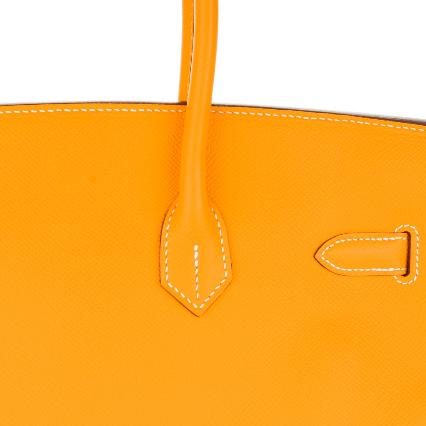 Epsom Candy Birkin 35 Jaune D'Or Potiron