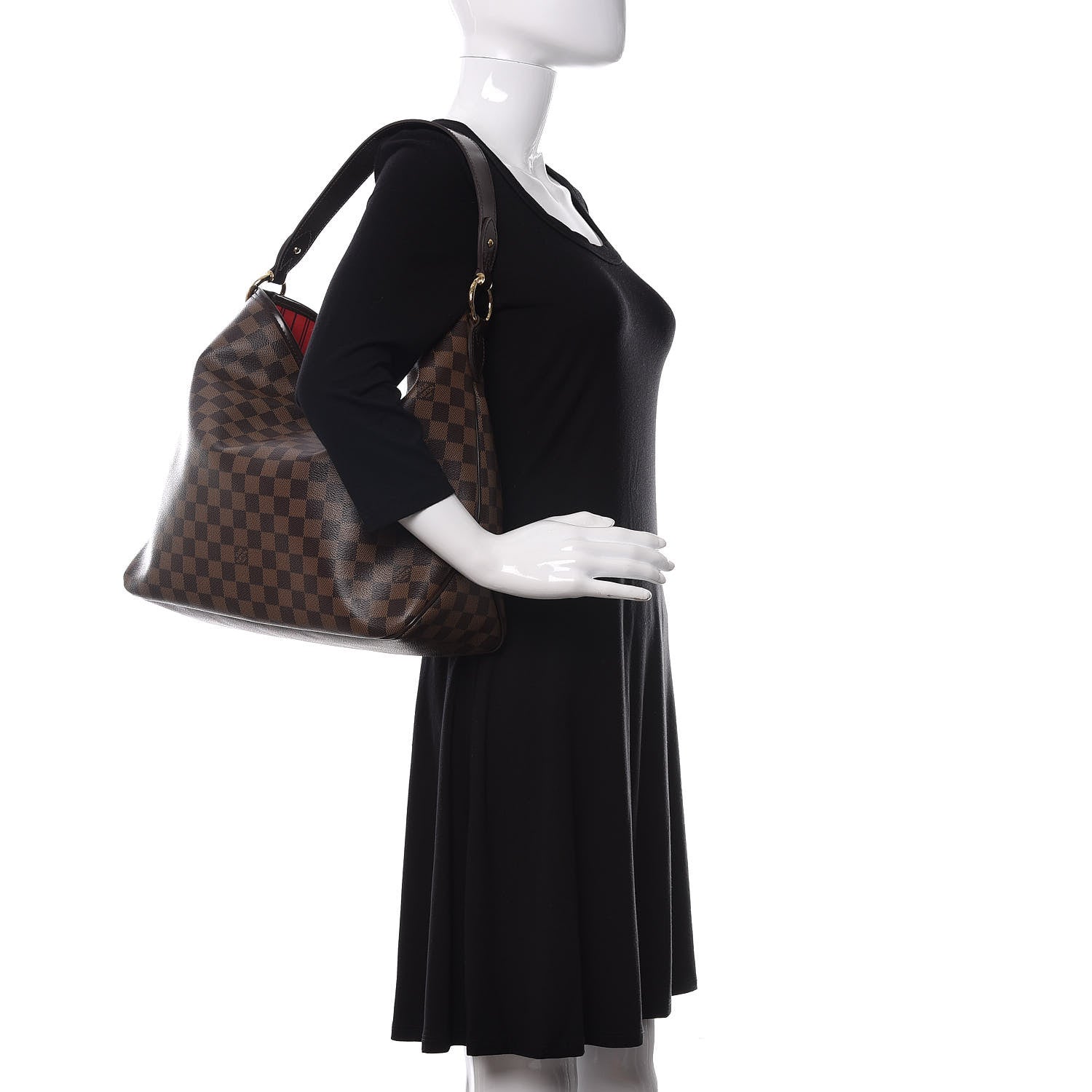 Louis Vuitton Damier Ebene Delightful MM 2 of 10