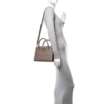 Christian Dior Grained Calfskin Medium St. Honore Tote Beige 2 of 9
