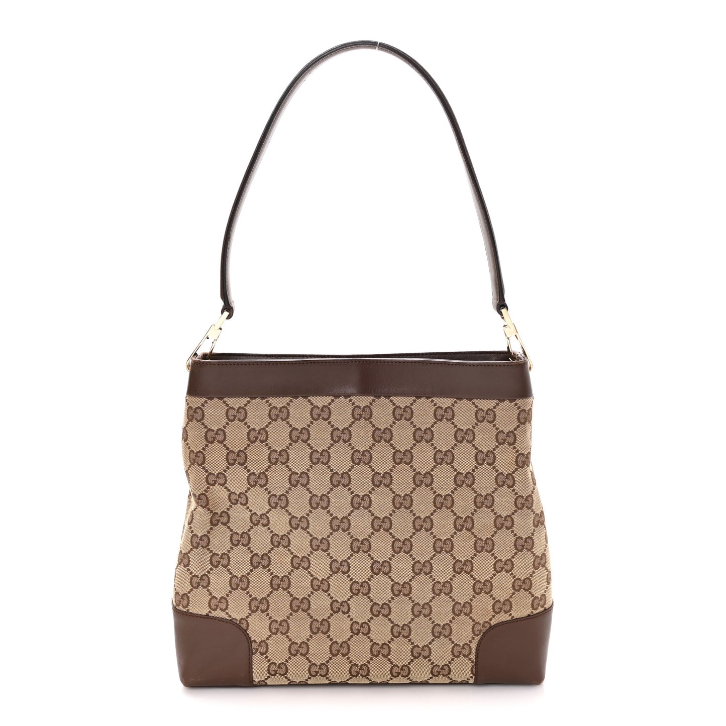 Monogram Hobo Dark Brown