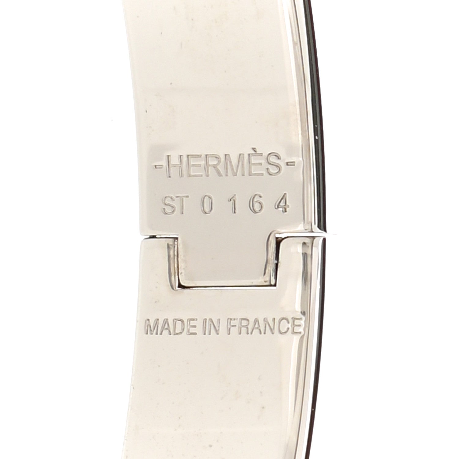 Hermes Enamel Narrow Clic Clac H Bracelet PM Bleu Lin 4 of 5
