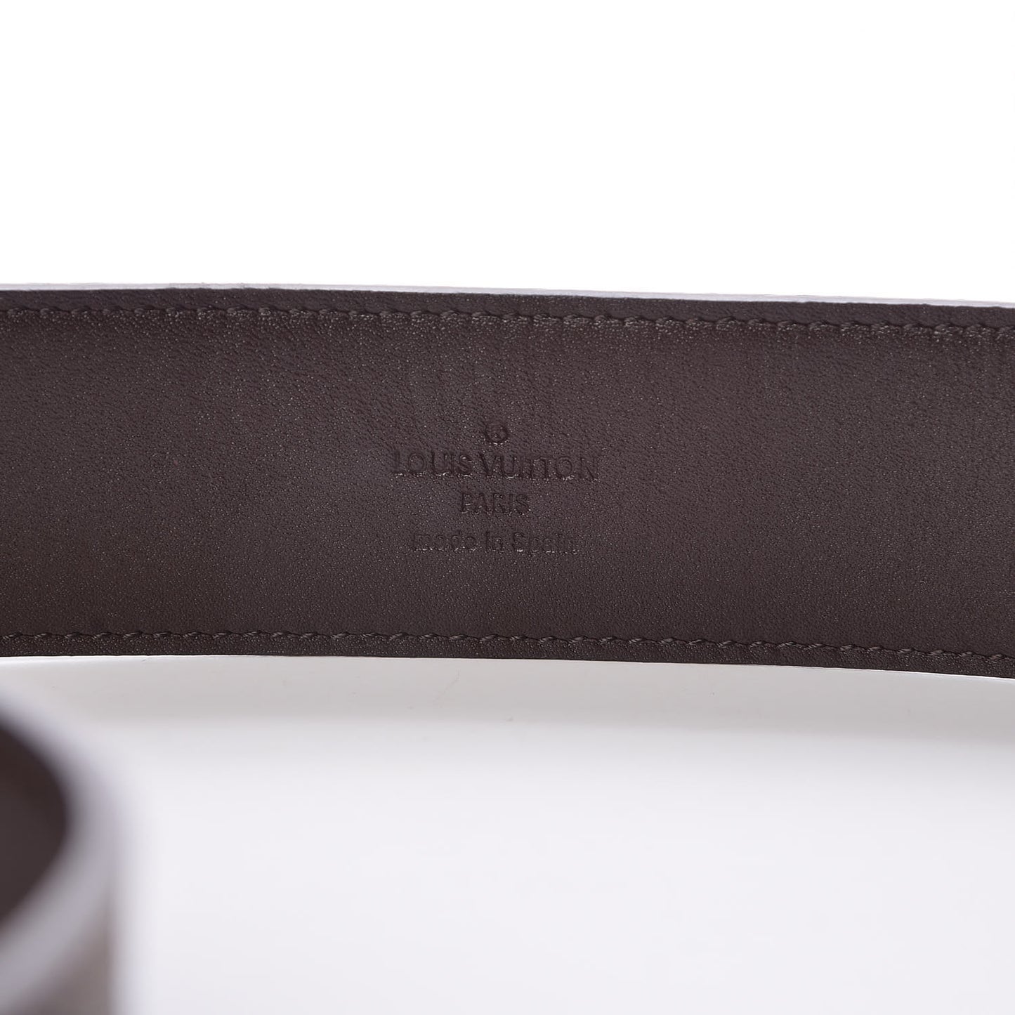 Damier Ebene 40mm LV Initiales Belt 100 40