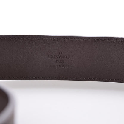 Louis Vuitton Damier Ebene 40mm LV Initiales Belt 100 40 6 of 7