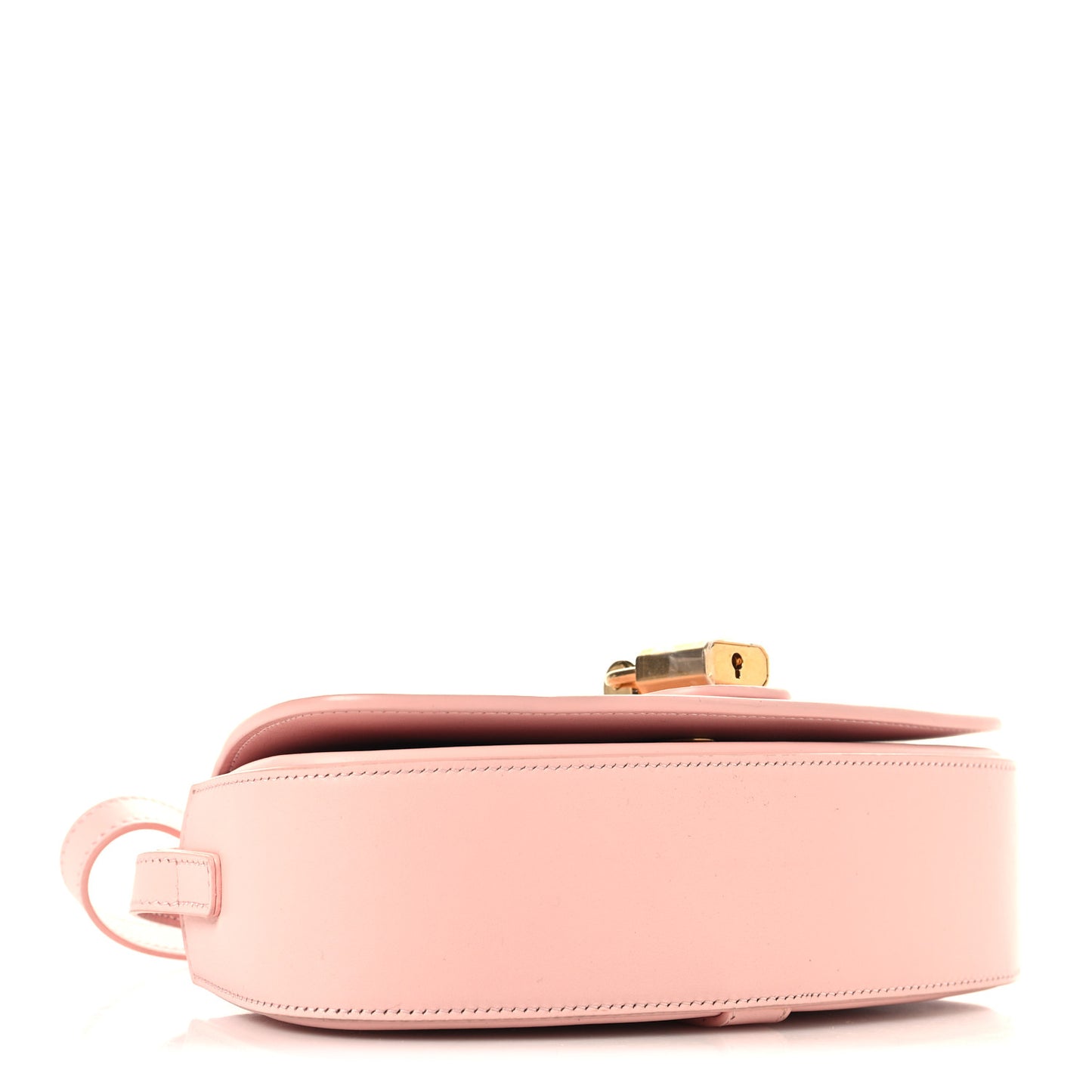Smooth Calfskin Tabou Clutch On Strap Pink