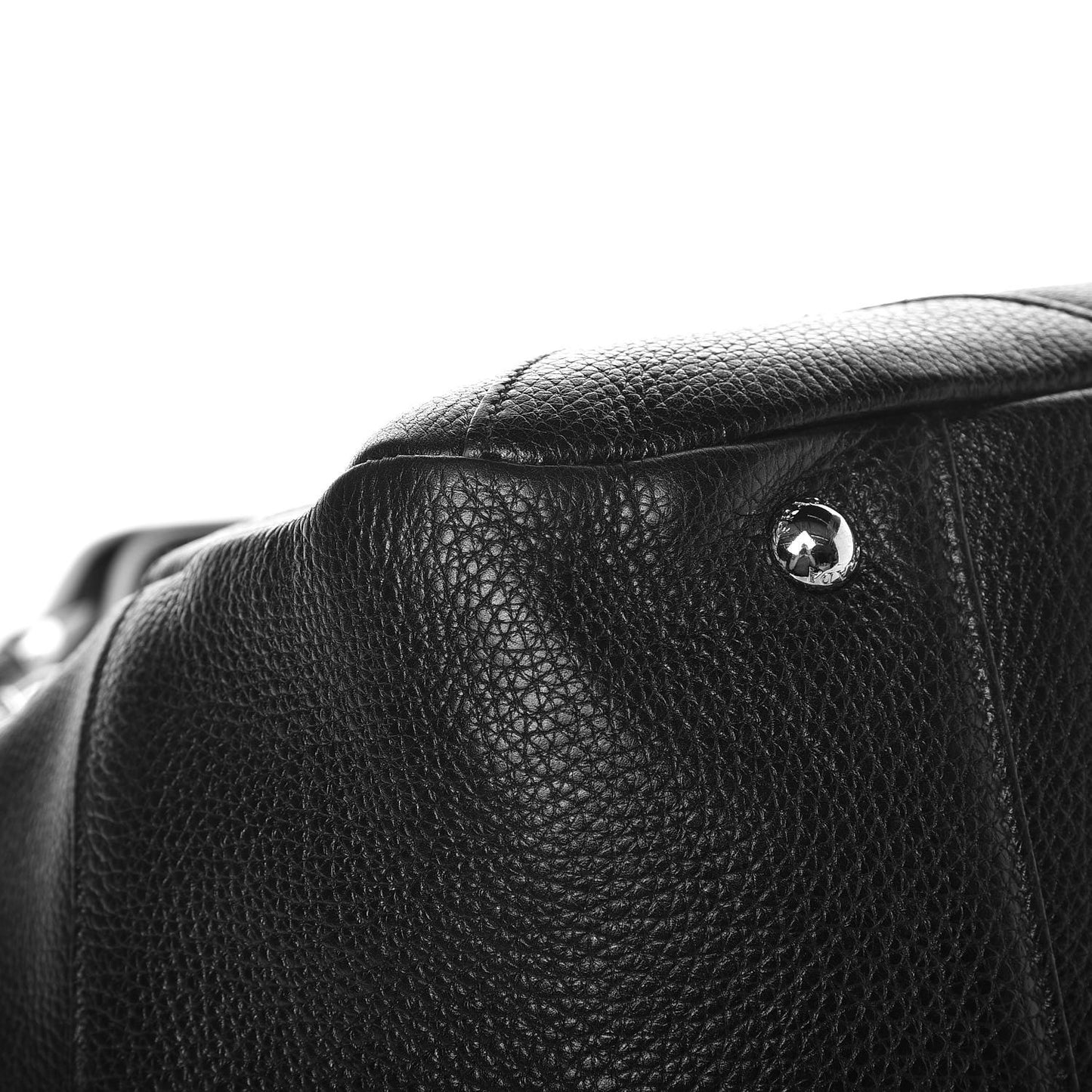 Vitello Daino Tote Nero Black