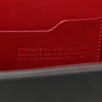 Off-White Calfskin 2.8 Jitney Gummy Bag Black 6 of 12