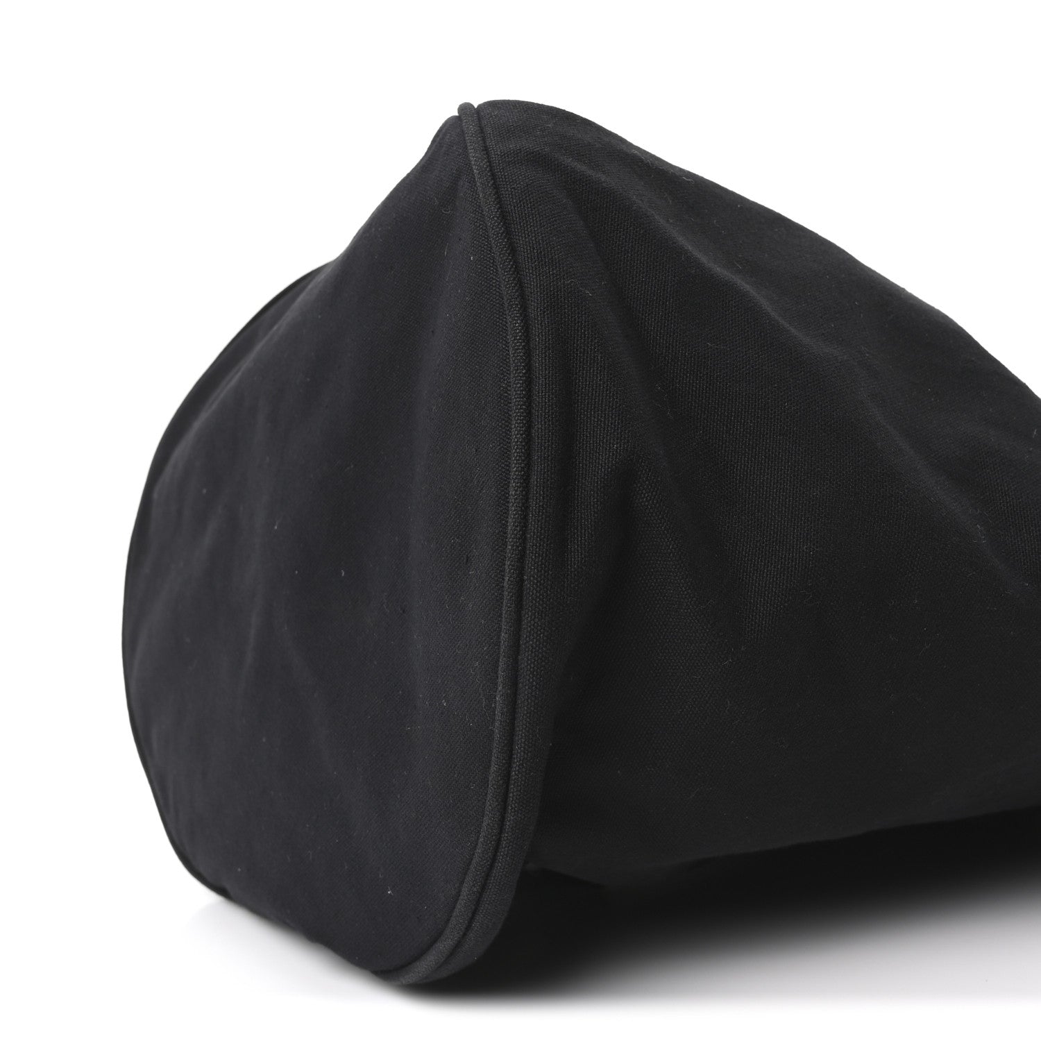 Chanel Canvas Drawstring Backpack Black White 9 of 9