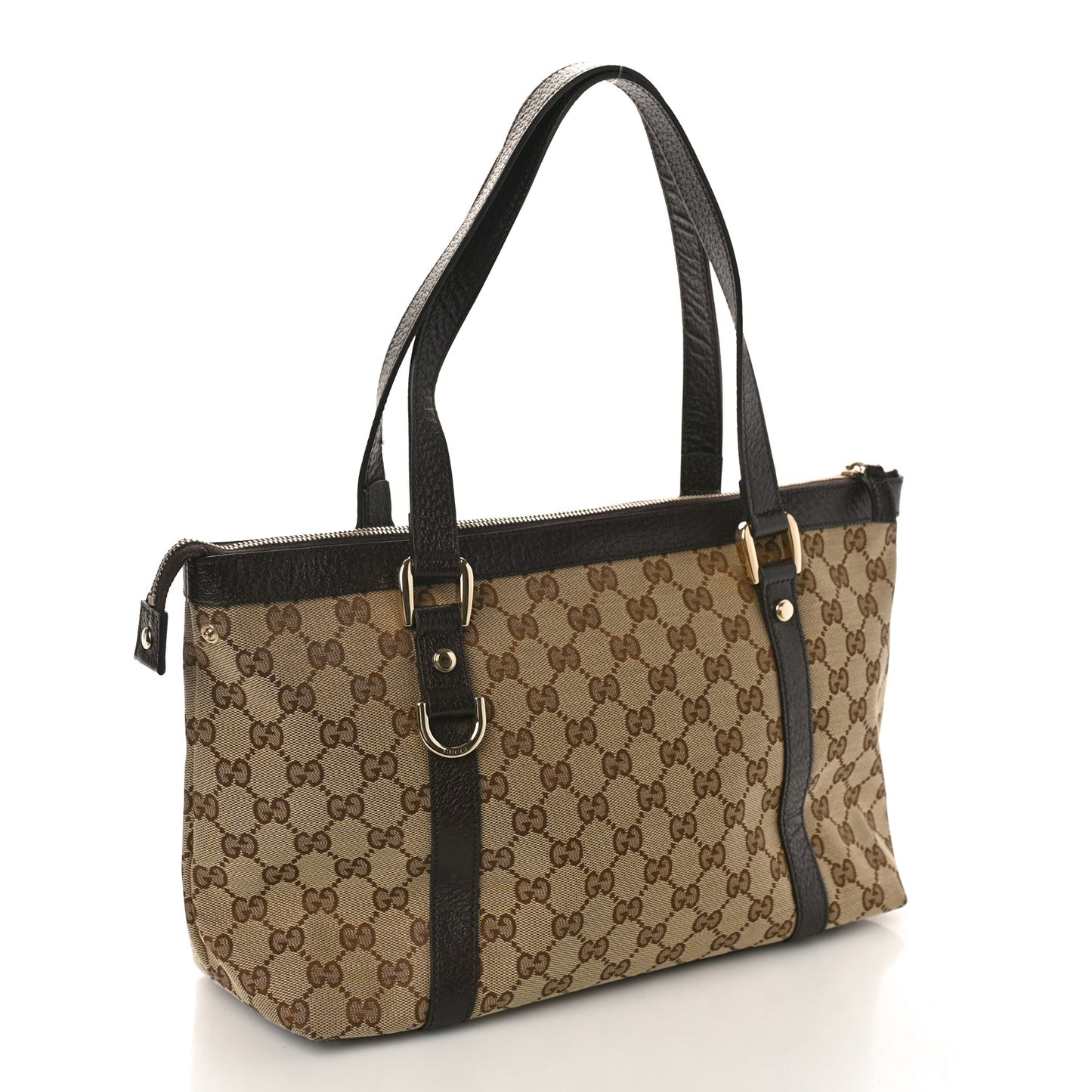 Monogram Medium Abbey Tote Brown