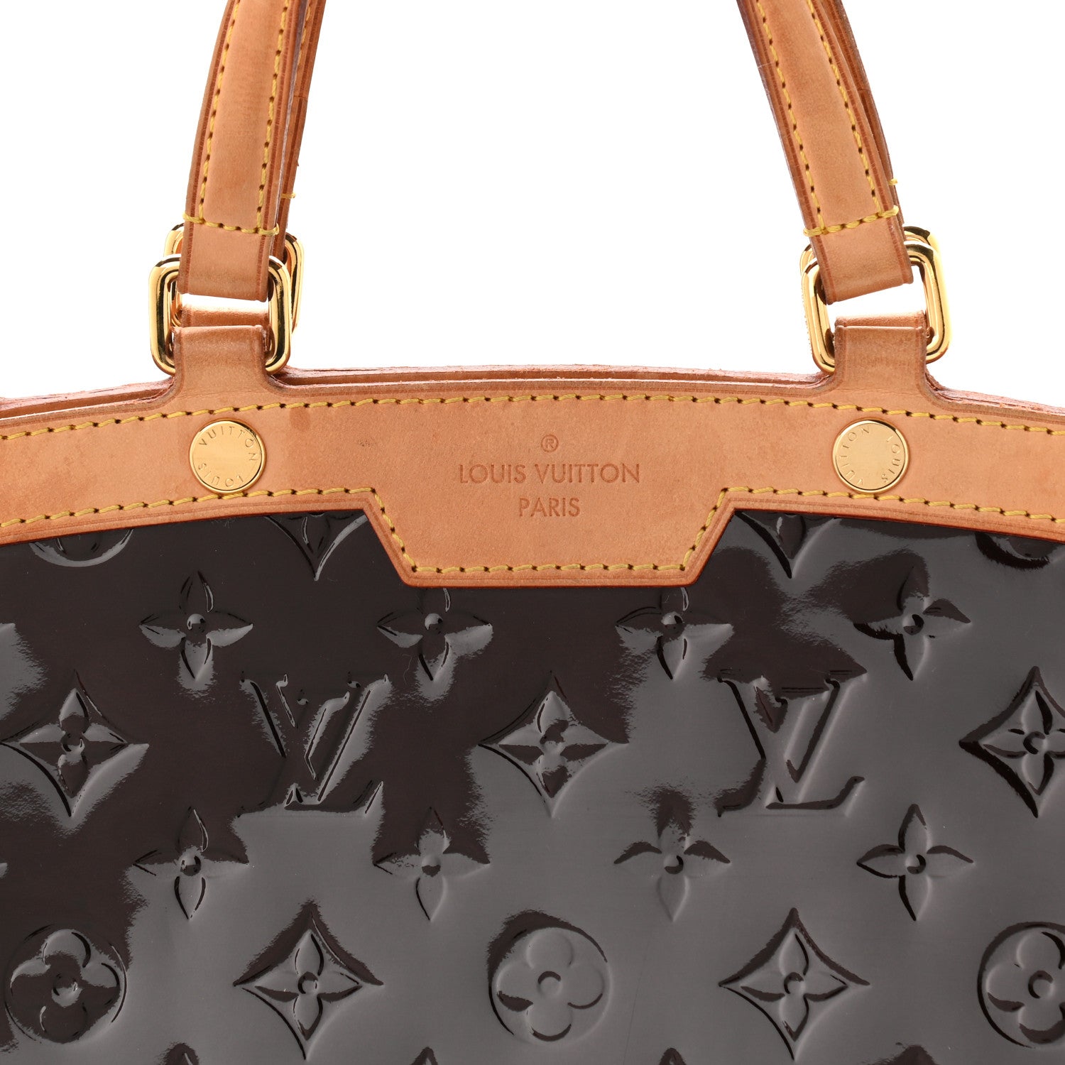 Louis Vuitton Vernis Brea MM Amarante 8 of 15