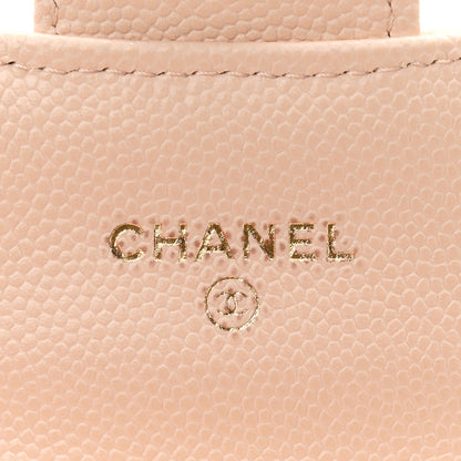 Chanel Caviar Quilted Mini Clutch With Chain Light Beige 6 of 12