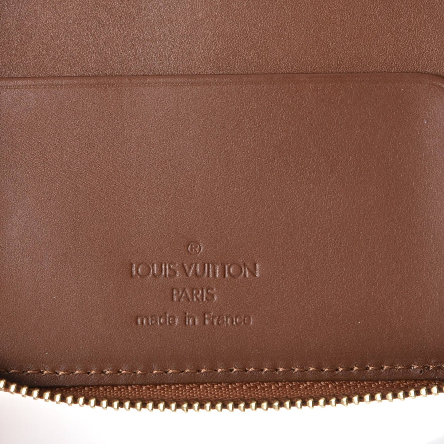 Vernis Zippy Compact Wallet Bronze