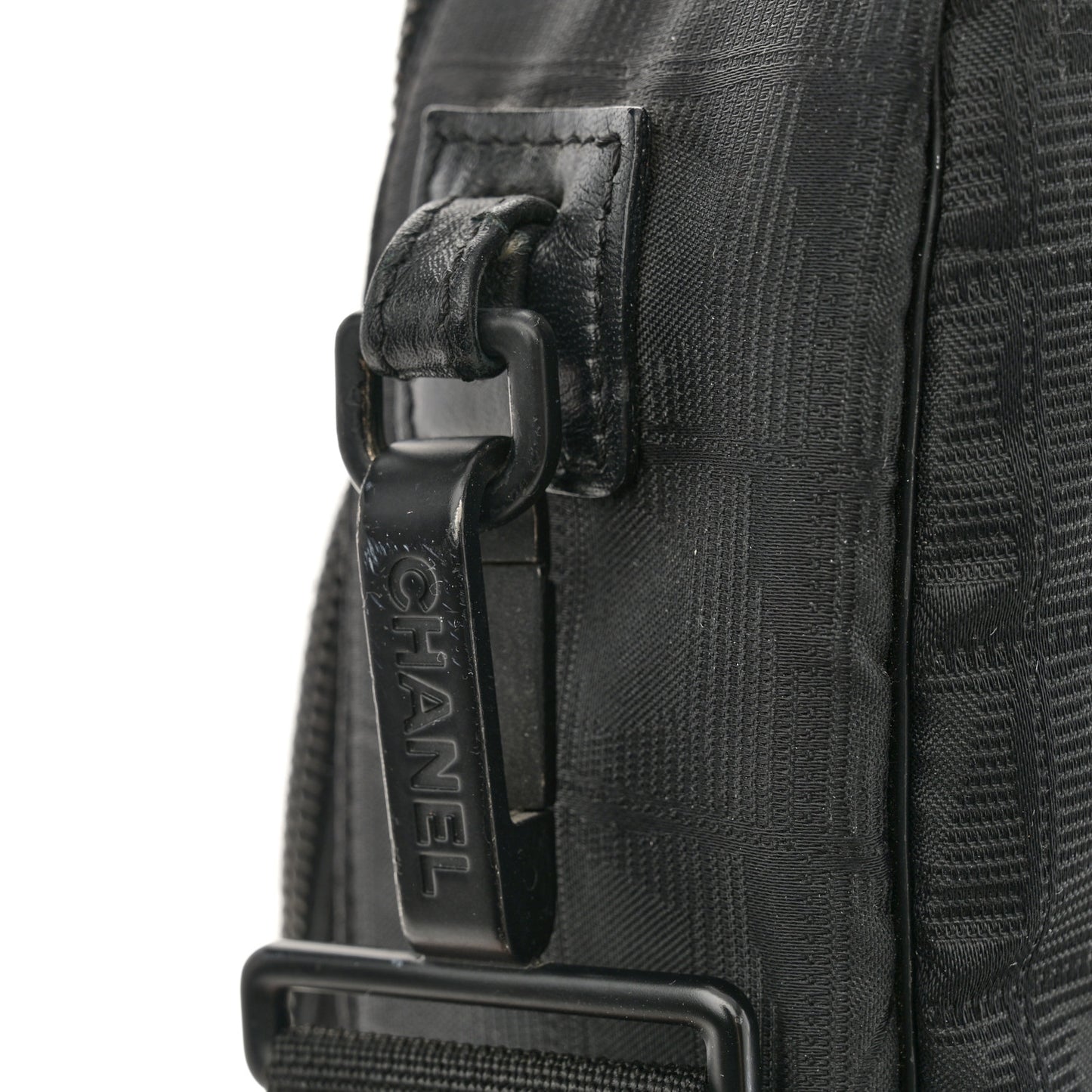 Nylon Travel Laptop Briefcase Black