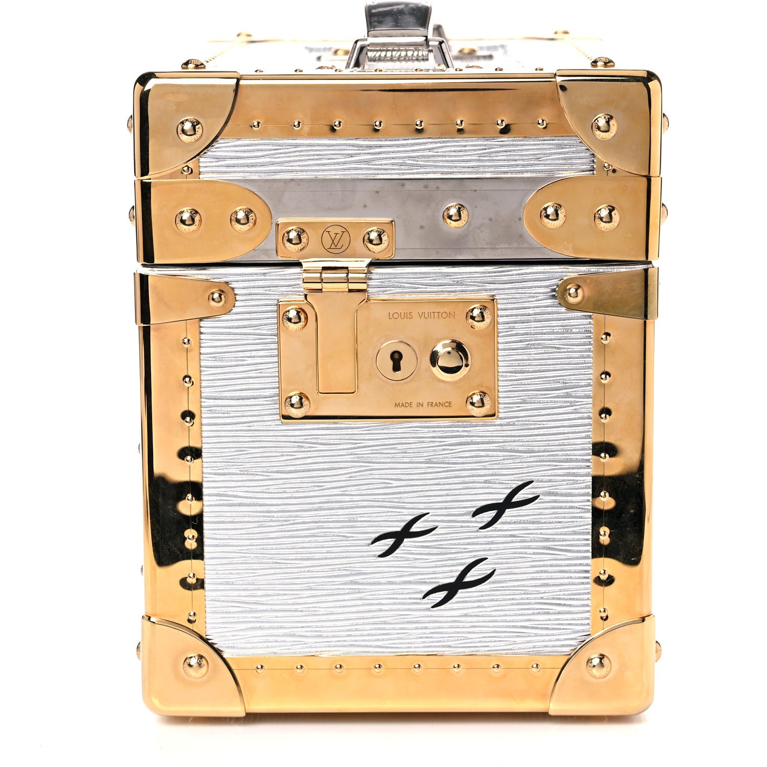 Louis Vuitton Epi Boite Promenade PM Argent Gold 14 of 18