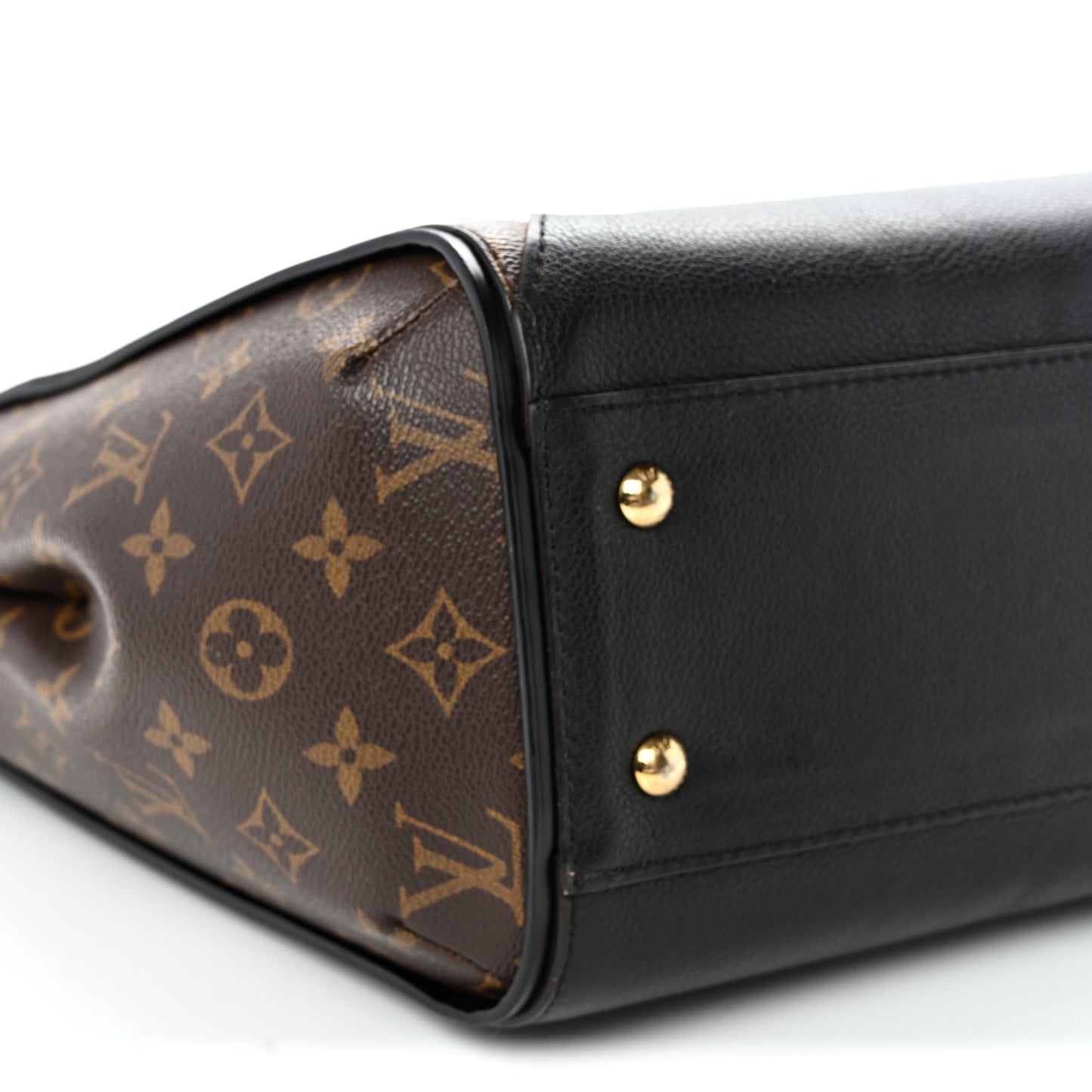 Calfskin Monogram Kimono Tote  Black