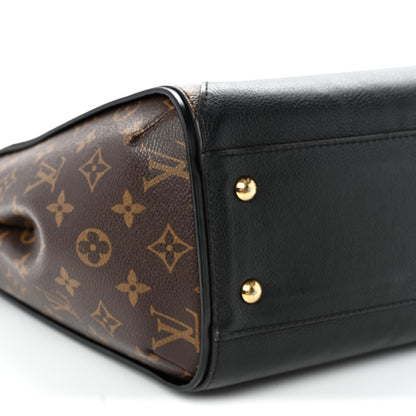 Louis Vuitton Calfskin Monogram Kimono Tote  Black 8 of 9