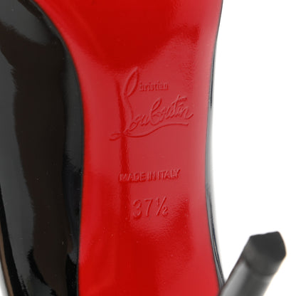 Christian Louboutin Patent Pigalle 100 Pumps 37.5 Black 6 of 8