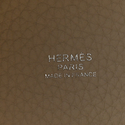 Hermes Taurillon Clemence Picotin Lock 18 PM Beton 6 of 10
