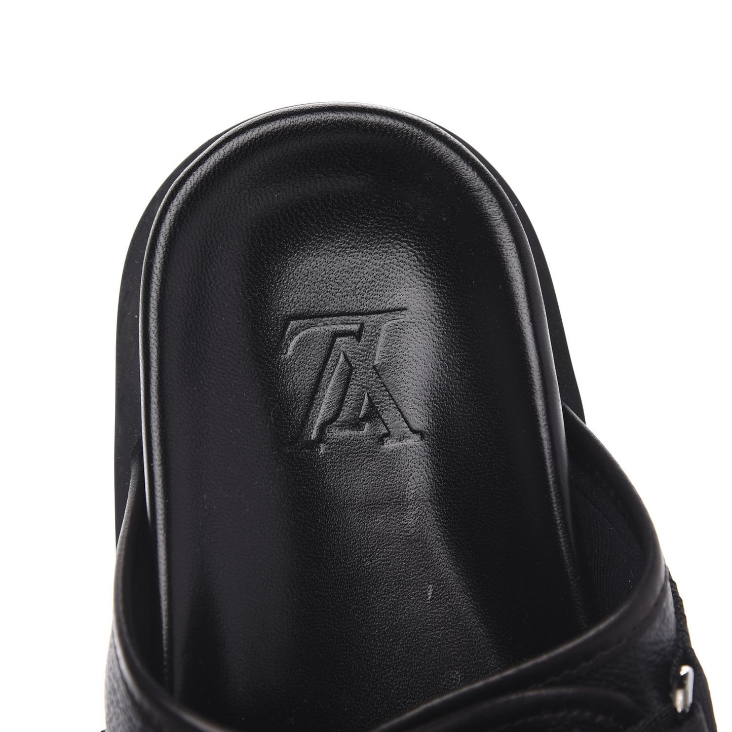 Monogram Eclipse Mens Honolulu Mules 5 Black