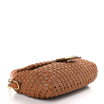 Fendi Crochet Baguette Caramello 7 of 18