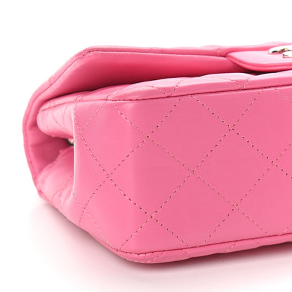 Chanel Lambskin Quilted Mini Rectangular Flap Pink 7 of 10