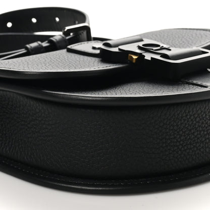 Christian Dior Grained Calfskin Mini Gallop Bag With Strap Black 8 of 9