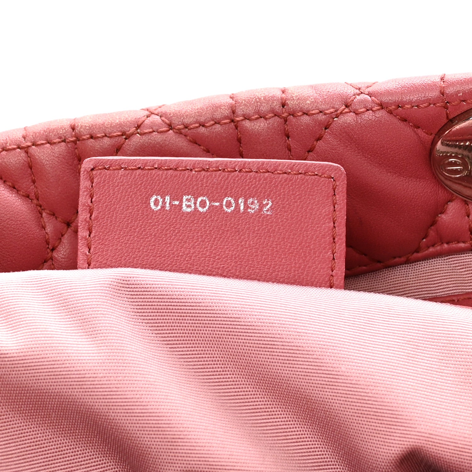Christian Dior Lambskin Cannage Small Dior Soft Shopping Tote Pink 7 of 12