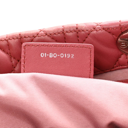 Christian Dior Lambskin Cannage Small Dior Soft Shopping Tote Pink 7 of 12