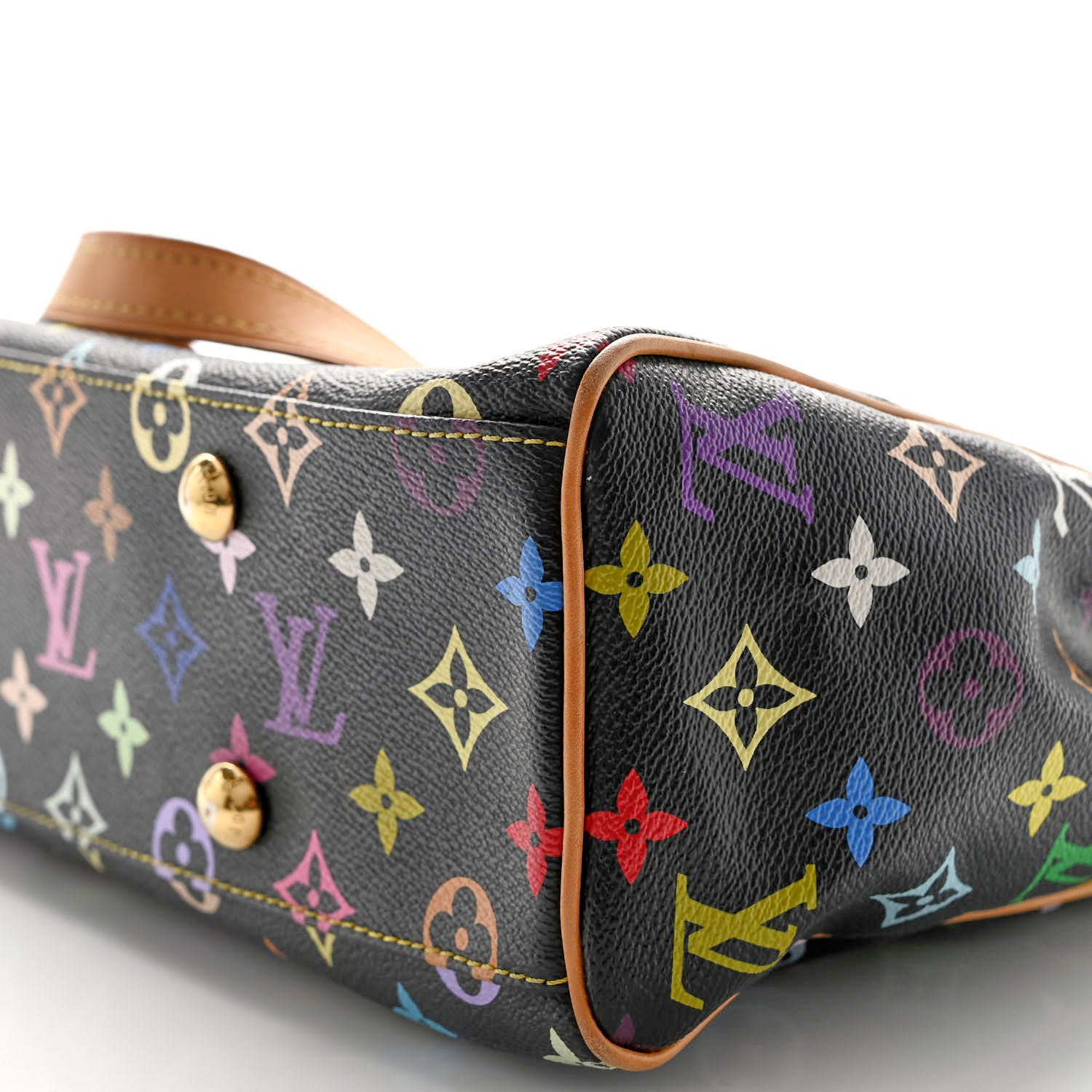Louis Vuitton Monogram Multicolor Aurelia MM Black 9 of 9