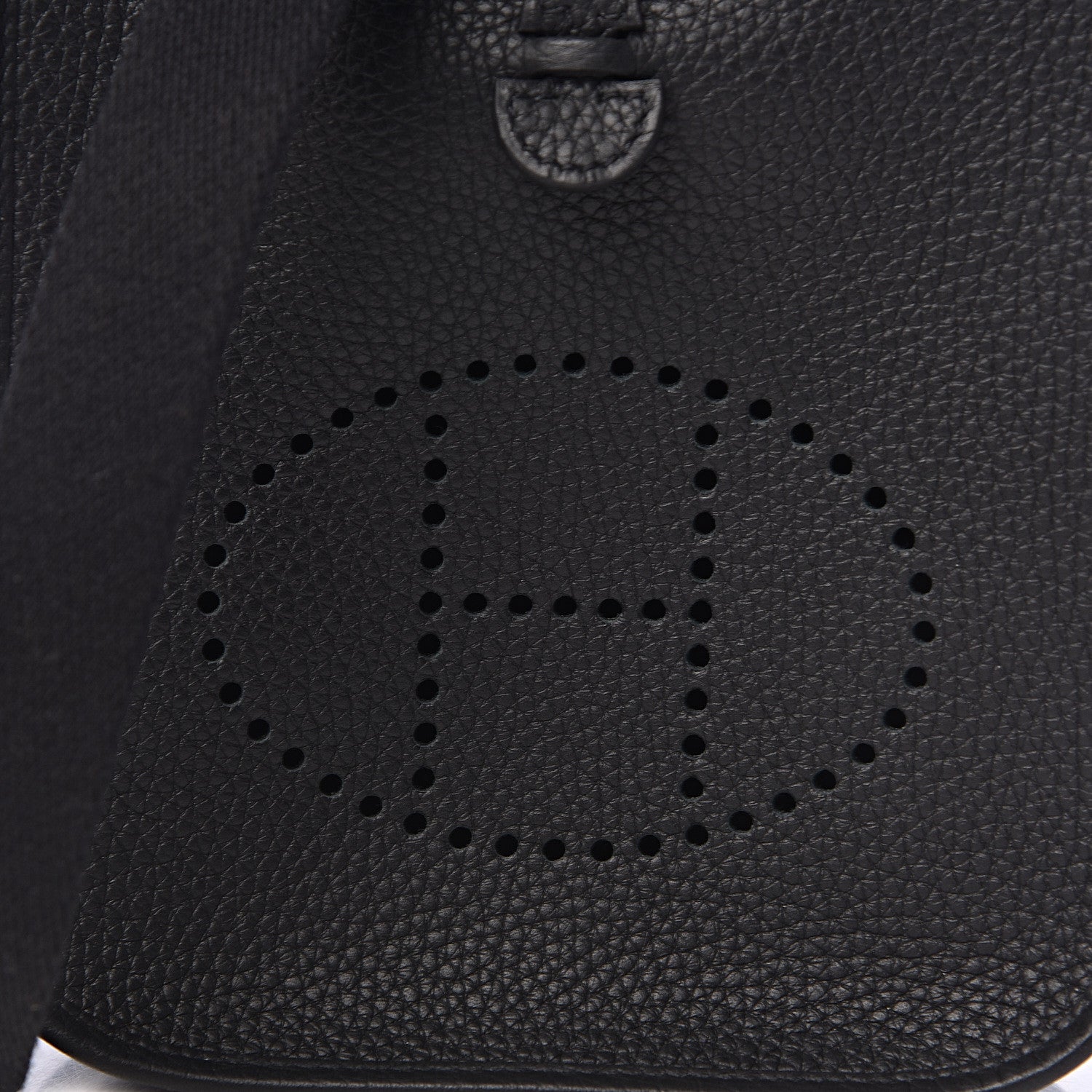 Hermes Taurillon Clemence Evelyne TPM Black 10 of 11