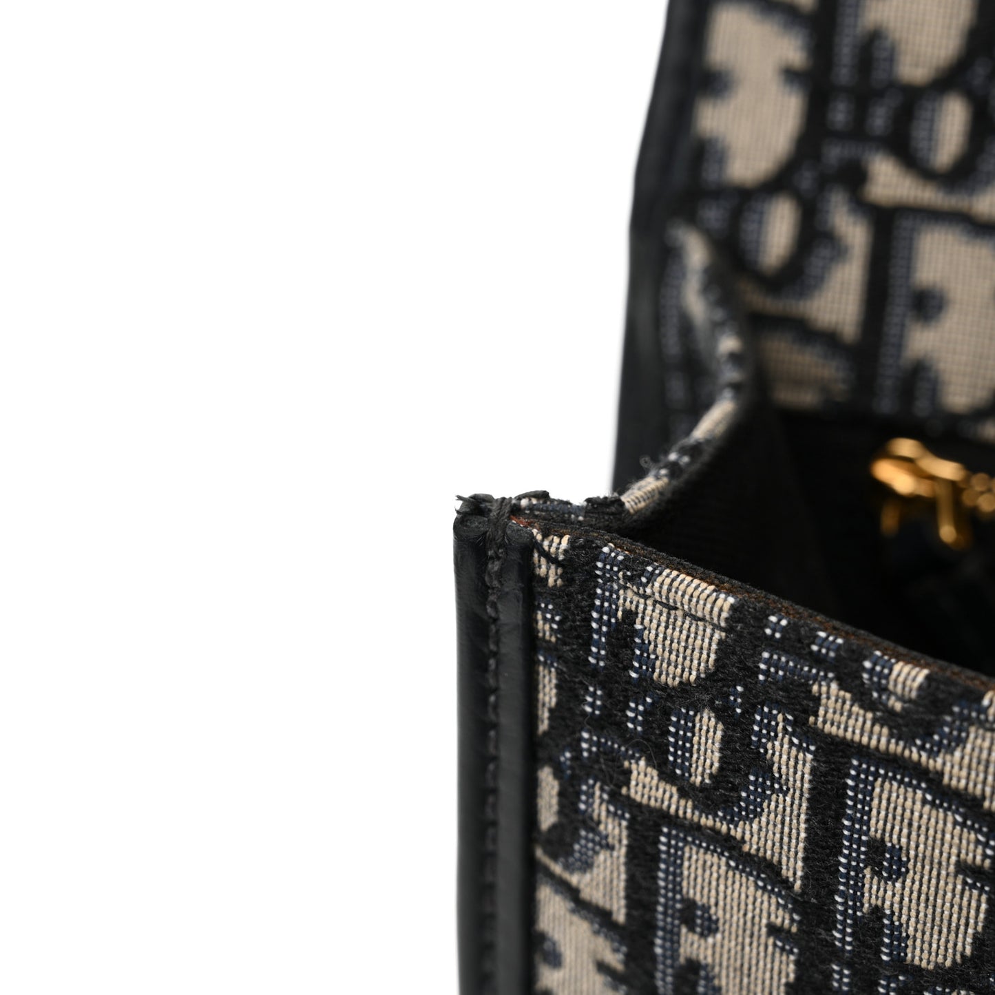 Oblique 30 Montaigne Chain Flap Bag Blue