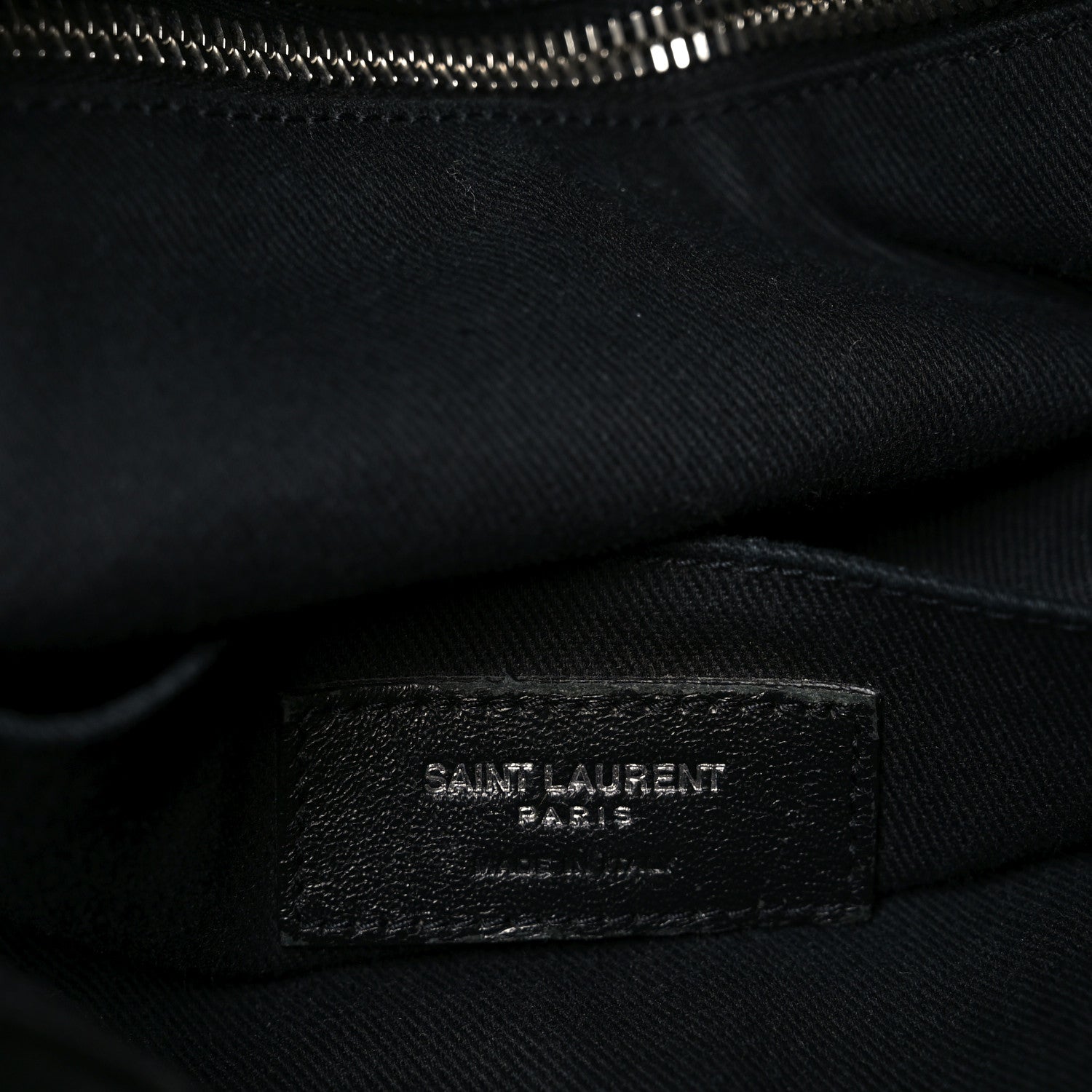 Saint Laurent Grained Calfskin Sac De Jour Souple North South Tote Black 6 of 9