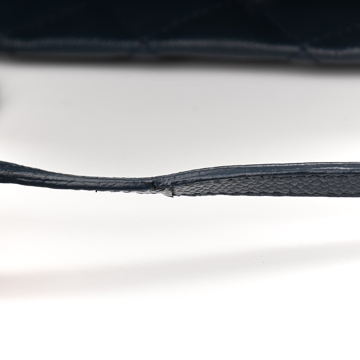 Caviar Timeless CC Soft Tote Navy Blue