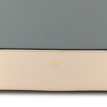 Celine Shiny Smooth Calfskin Medium Frame Shoulder Bag Grege Storm 9 of 9
