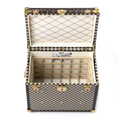 Louis Vuitton Damier 1895 Ladies Hat Trunk Mini Malle Chapeaux Jewelry Box 5 of 8
