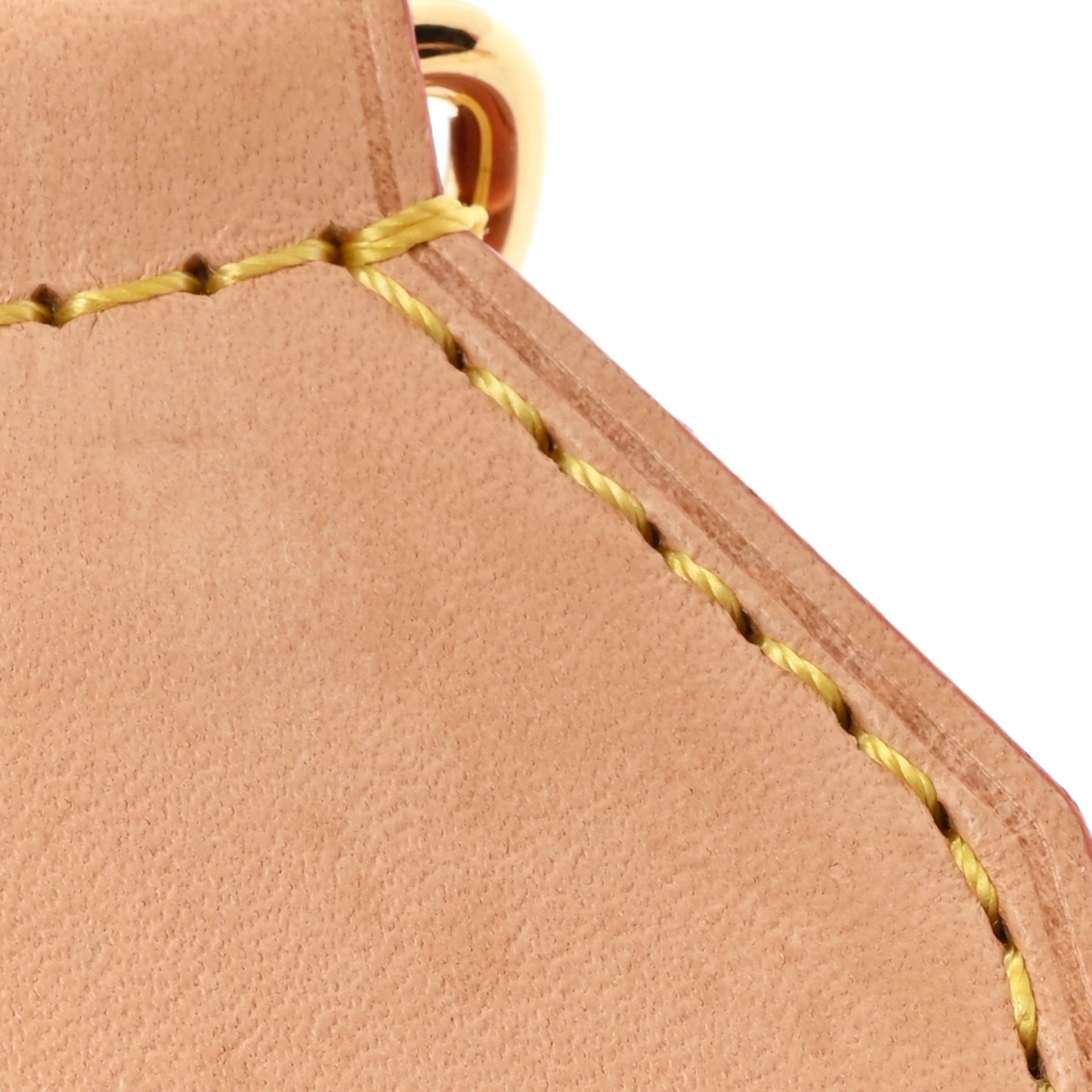 Monogram Vibe LV Shoulder Strap Beige White