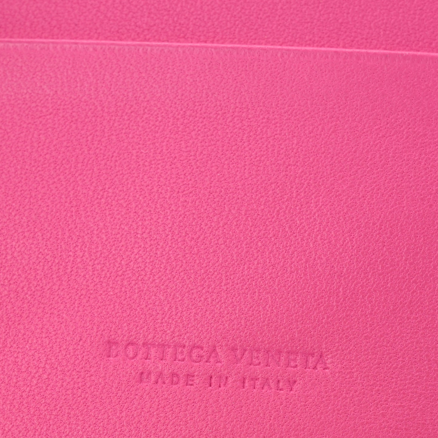 Nappa Intrecciato Mini Wallet Violet Fuxia