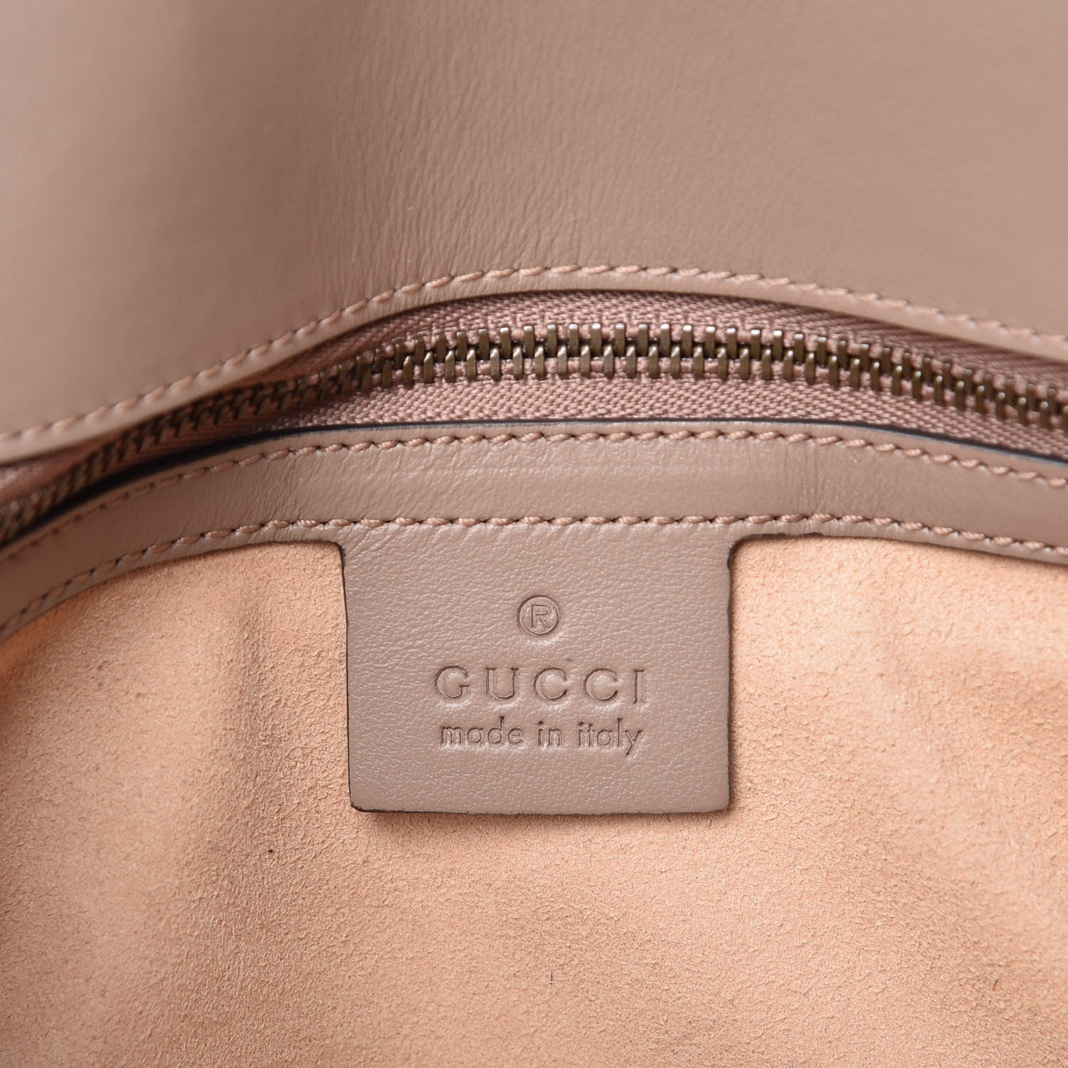 Gucci Calfskin Matelasse Small GG Marmont Shoulder Bag Porcelain Rose 6 of 10
