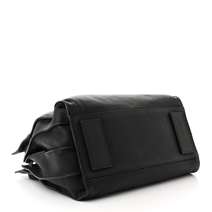 Saint Laurent Grained Calfskin Small Supple Sac De Jour Black 4 of 16