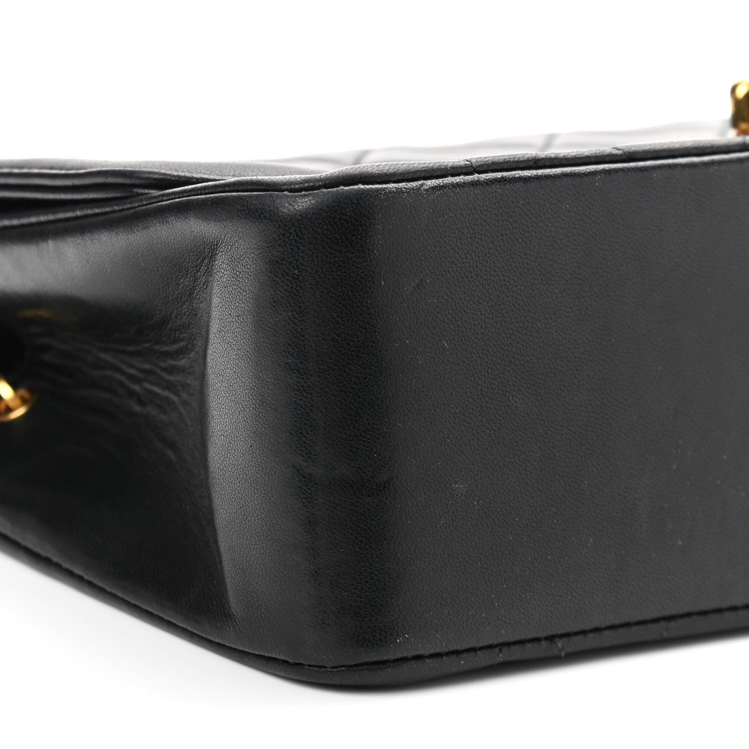 Chanel Lambskin Quilted Small Single Flap Black 9 of 10