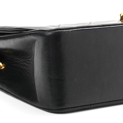 Chanel Lambskin Quilted Small Single Flap Black 9 of 10