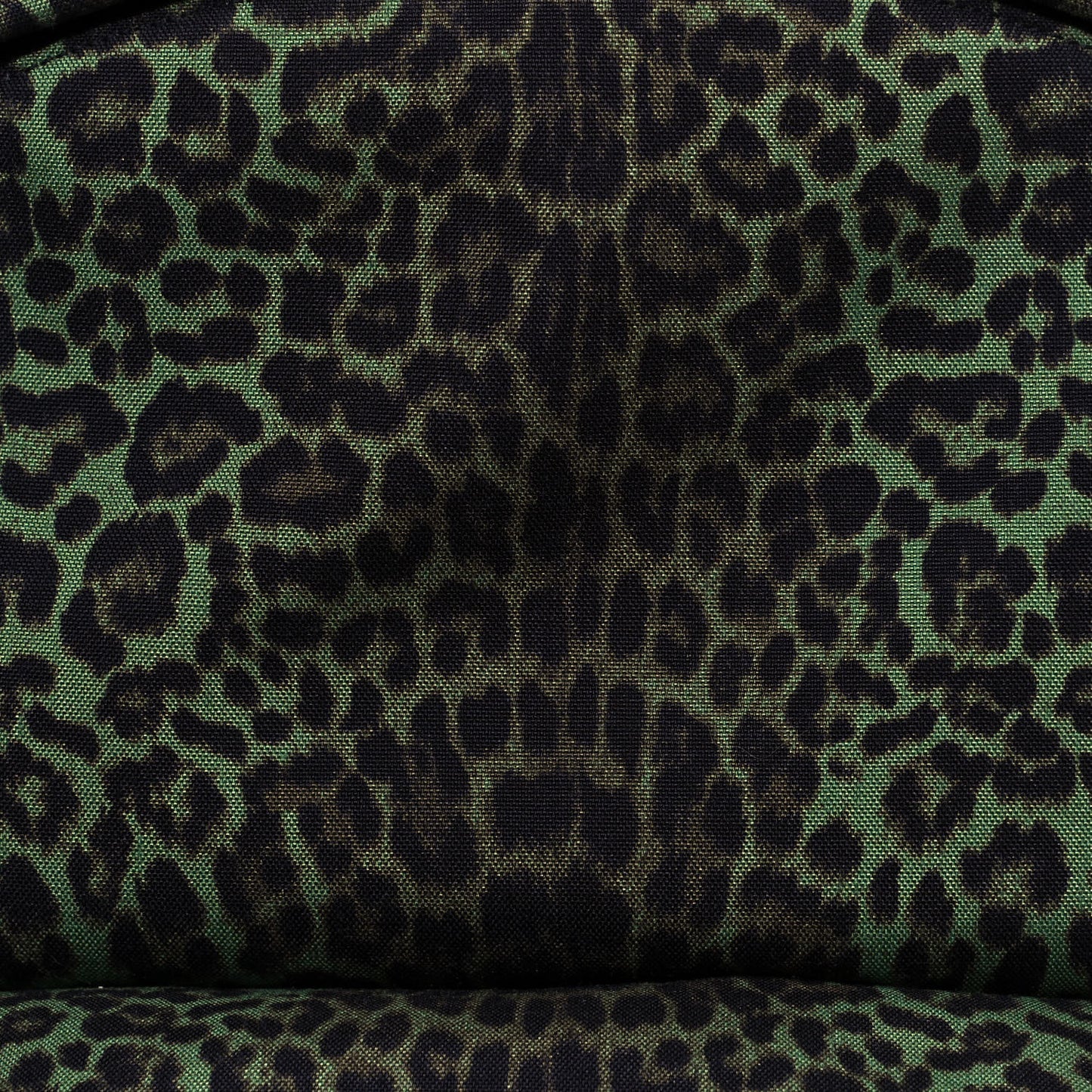 Printed Canvas Leopard Classic Hunting Backpack Green