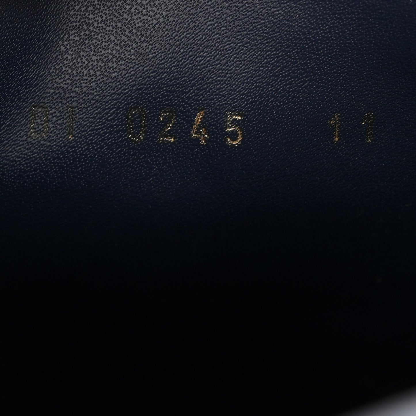 Monogram Patchwork Denim LV Easy Mule 11 Navy Blue