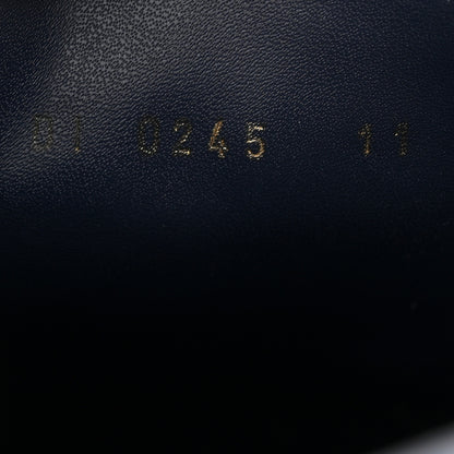 Louis Vuitton Monogram Patchwork Denim LV Easy Mule 11 Navy Blue 9 of 9